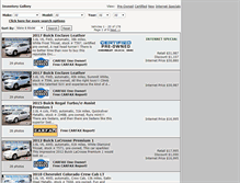 Tablet Screenshot of guarantychevy.vinmanagersites.com